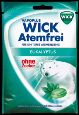 WICK Atemfrei Bonbons o.Zucker 72 g