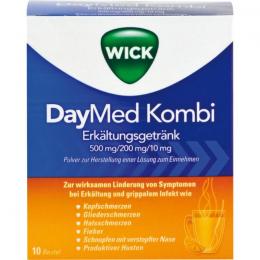 WICK DayMed Kombi Erkältungsgetränk 10 St.