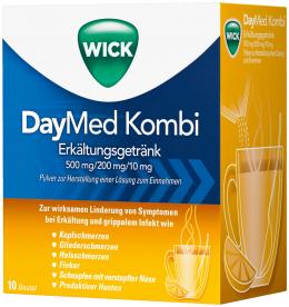 Wick DayMed Kombi Erkältungsgetränk 10 St Pulver zur Herstellung einer Lösung zum Einnehmen
