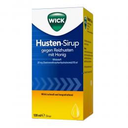 WICK Husten-Sirup gegen Reizhusten mit Honig 120 ml Sirup