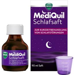 WICK MediQuil Schlafsaft 2,5 mg/ml Lsg.z.Einnehmen 90 ml