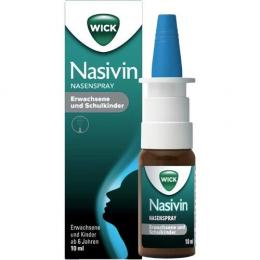 WICK Nasivin Nasenspray Erw./Schulkinder 0,5 mg/ml 10 ml