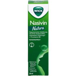 WICK Nasivin Natura Nasenspray 20 ml