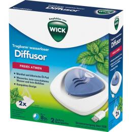 WICK wasserloser Diffusor mit USB tragbar 1 St.