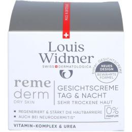WIDMER Remederm dry Skin Gesichtscr.Tag&Nacht o.P. 50 ml