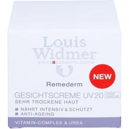 WIDMER Remederm Gesichtscreme UV 20 unparfümiert 50 ml