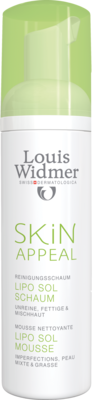 WIDMER Skin Appeal Lipo Sol Schaum unparfmiert 150 ml