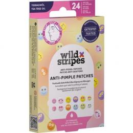 WILD STRIPES Anti-Pickel Patches Smile Stop 24 St.