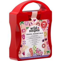 WILD STRIPES Travel Essentials First Aid Kit 21 St.