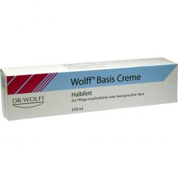 Wolff Basis Creme Halbfett 250 ml Creme