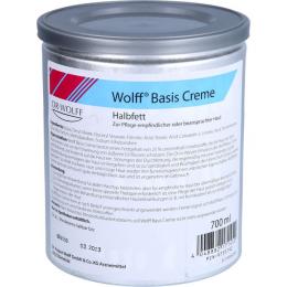 WOLFF Basiscreme halbfett 700 ml