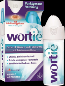 WORTIE gegen Warzen und Fuwarzen mit Applikator 50 ml