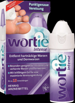 WORTIE Intense gegen Warzen u.Dornwarzen Spray+Gel 50 ml