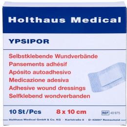 WUNDVERBAND steril YPSIPOR 8x10 cm 10 St.