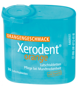 XERODENT Orange Lutschtabletten 30 St