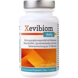 XEVIBIOM daily 12 Bakterienkultur.+21 Vitamine Kps 60 St.