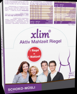 XLIM Aktiv Mahlzeit Riegel Schoko-Msli 12X56 g