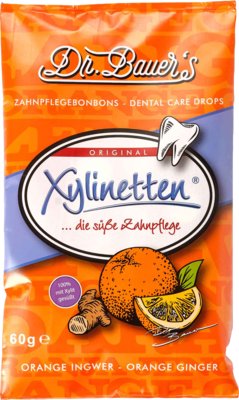 XYLINETTEN Orange Ingwer Bonbons 60 g