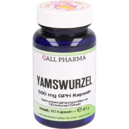 YAMSWURZEL 500 mg GPH Kapseln 60 St. (41 g)