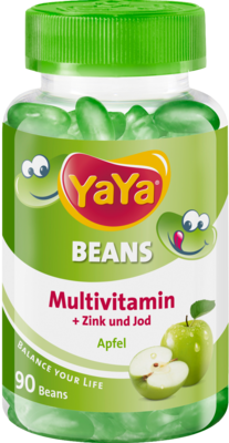 YAYA BEANS Apfel Zink und Jod Kaudragees 145.8 g