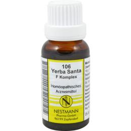 YERBA SANTA F Komplex Nr.106 Dilution 20 ml