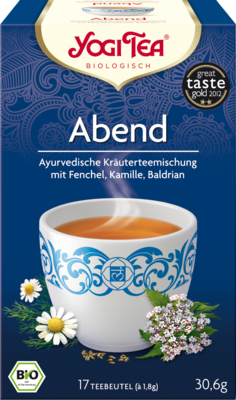 YOGI TEA Abend Tee Bio Filterbeutel 17X1.8 g