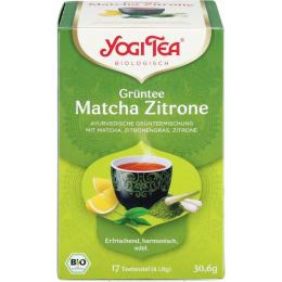 YOGI TEA Grüntee Matcha Zitrone Bio Filterbeutel 30,6 g (30,6 g)