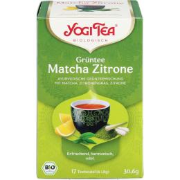 YOGI TEA Grüntee Matcha Zitrone Bio Filterbeutel 30,6 g