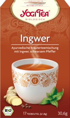 YOGI TEA Ingwer Bio Filterbeutel 17X1.8 g