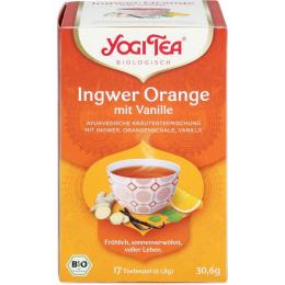 YOGI TEA Ingwer Orange mit Vanille Bio Filterbeut. 30,6 g (30,6 g)