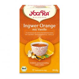 YOGI TEA Ingwer Orange+Vanille Bio Filterbeutel 17 X 1.8 g Filterbeutel