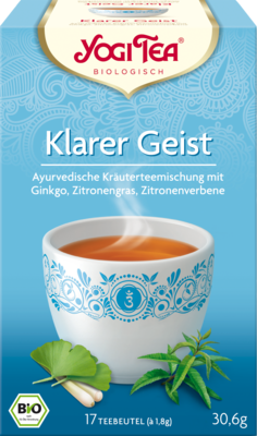 YOGI TEA Klarer Geist Bio Filterbeutel 17X1.8 g