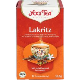 YOGI TEA Lakritz Bio Filterbeutel 30,6 g (30,6 g)