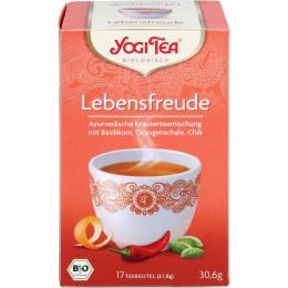 YOGI TEA Lebensfreude Bio Filterbeutel 30,6 g