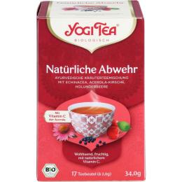 YOGI TEA Natürliche Abwehr Bio Filterbeutel 30,6 g (34 g)
