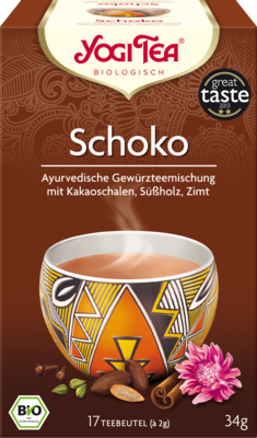 YOGI TEA Schoko Bio Filterbeutel 17X2 g