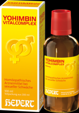 YOHIMBIN Vitalcomplex Hevert Tropfen 200 ml