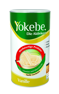 YOKEBE Vanille lactosefrei NF2 Pulver 500 g