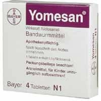 YOMESAN 500 mg Kautabletten 4 St
