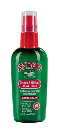 ZEDAN Abwehr Sprühlotion outdoor Zecken & Mücken 100 ml Spray