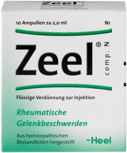 Ein aktuelles Angebot für Zeel comp. N Ampullen 10 St Ampullen Naturheilmittel - jetzt kaufen, Marke Biologische Heilmittel Heel GmbH.