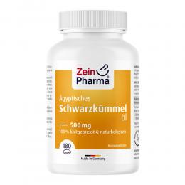 ZeinPharma Ägyptisches Schwarzkümmelöl 500 mg Kapseln 180 St Kapseln