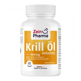ZeinPharma Krill Öl Antarktis 500 mg Kapseln 60 St Kapseln