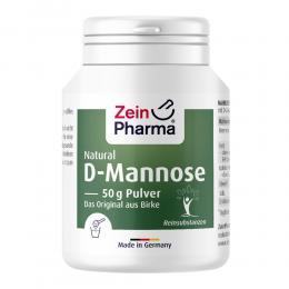 ZeinPharma Natural D-Mannose Pulver bei Blasenentzündung 50 g Pulver
