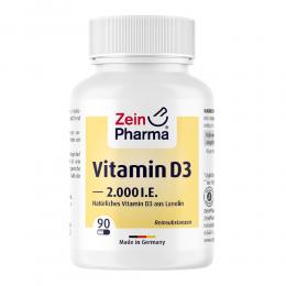 ZeinPharma Vitamin D3 2000 I.E. Kapseln 90 St Kapseln