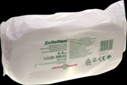 ZELLETTEN Tupfer 4x5 cm unsteril Rolle 2X500 St