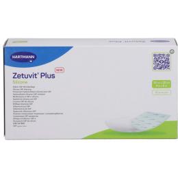 ZETUVIT Plus Silicone steril 10x20 cm 3 Tage 10 St.