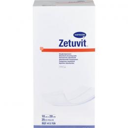 ZETUVIT Saugkompressen steril 10x20 cm 25 St.