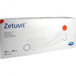 ZETUVIT Saugkompressen unsteril 20x40 cm 30 St.