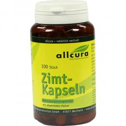 Ein aktuelles Angebot für ZIMT KAPSELN 100 St Kapseln Nahrungsergänzungsmittel - jetzt kaufen, Marke Allcura Naturheilmittel GmbH.